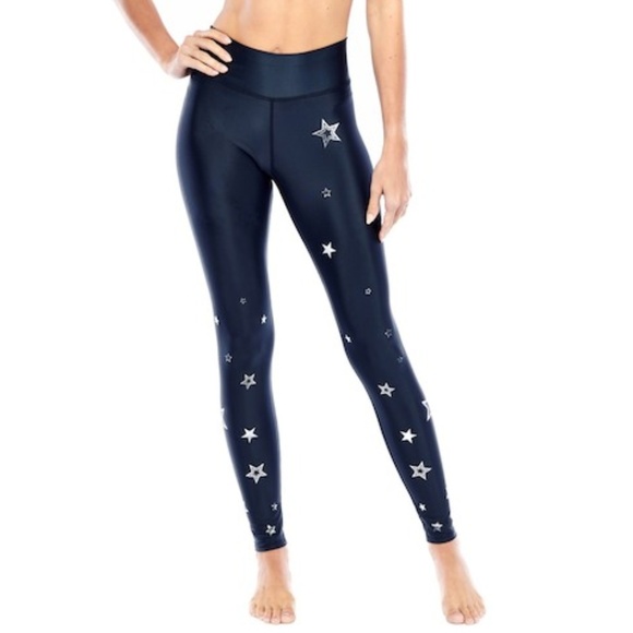 Electric Yoga Pants - Electric Yoga Star Dazzled black Leggings